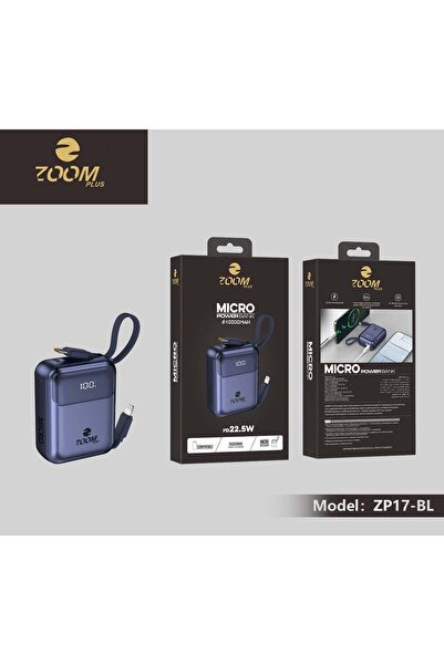 Zoom Plus MICRO ZP17 Power Bank 10000mAh