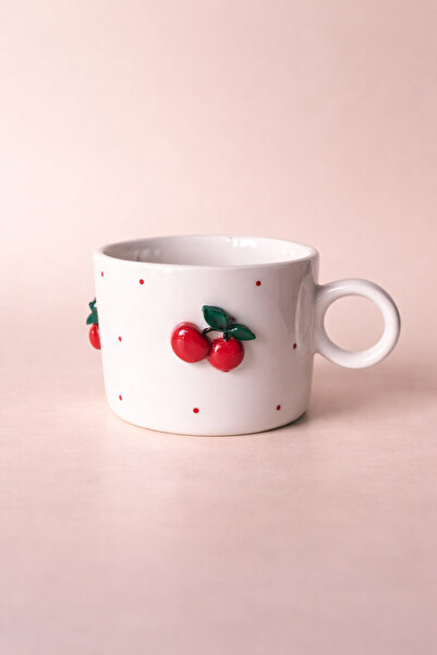 MeGgDecor Little Fruit Mugs Kiraz