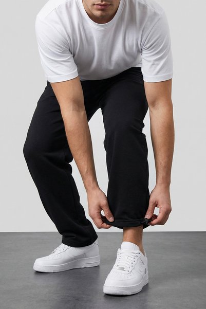 goreels Erkek Yazlık Double Face Baggy Eşofman Altı