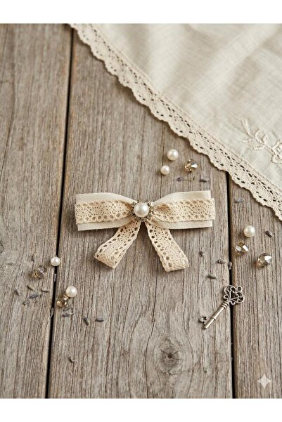 roseberry tasarım incili taşlı yetişkin toka