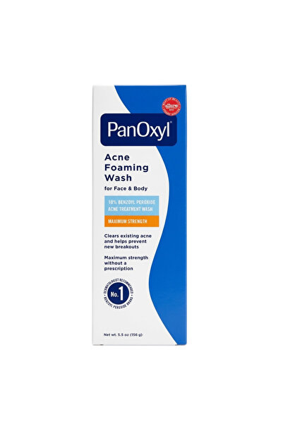NİCE PanOxyl 10% Benzoyl Peroxide Acne Foaming Wash - 156g