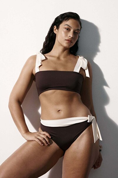 H&M Padded Tie-strap bikini top