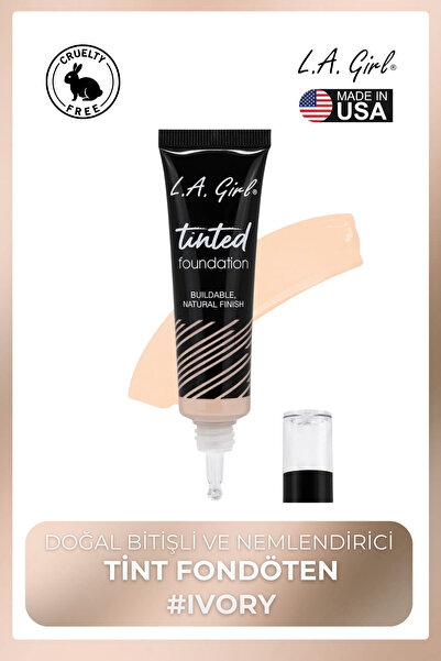L.A. Girl Tinted Foundation - Doğal Bitişli ve Nemlendirici Tint Fondöten #Iv...