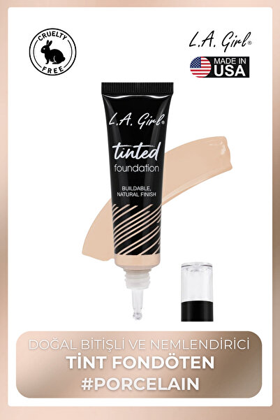 L.A. Girl Tinted Foundation - Natural Finish and Moisturizing Tinted Foundati...