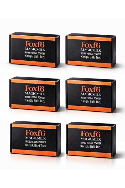 forx6 Foxf6 Magic Milk Mixed Herbal Powder 6 Months Supply 30 Sachets New