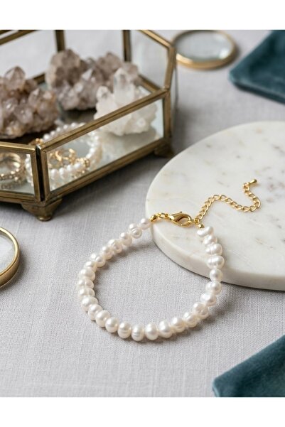 Kokoş Pearl Bracelet 23cm