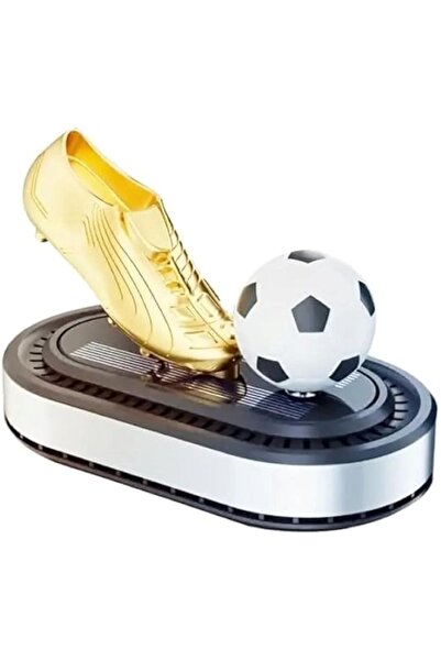 Genaric Luxury Football Car Air Freshener – Solar Rotating Soccer Shoe Aroma ...