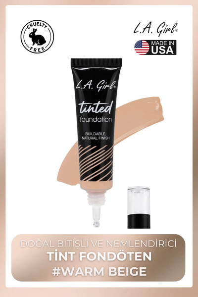 L.A. Girl Tinted Foundation - Doğal Bitişli ve Nemlendirici Tint Fondöten #Wa...