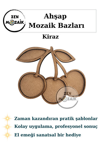 Zen Mozaik Kolay Mozaik Yapım Bazı | Boyama ve Mozaik Yapımına Uygun Hazır Şa...