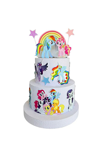 ACRDEKOR My Little Pony Tasarımlı Maket Pasta