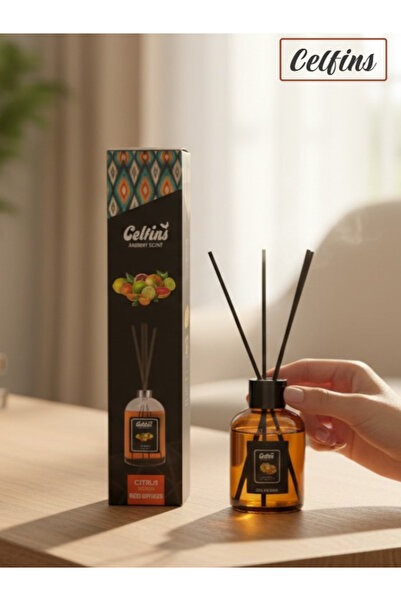 celfins Magnolia Cherry Reed Diffuser 110 ml Çubuklu Oda Kokusu | Ferah Çiçek...