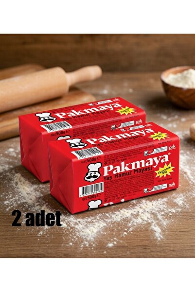 Pakmaya Yaş Hamur Mayası 500 Gr Avantaj Paket ( 2 Adet )