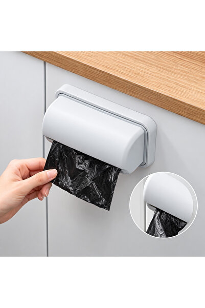 TEMBAY Çöp Poşeti Organizeri, Dolap İçi Poşet Düzenleyici, Çöp Torbası Organi...