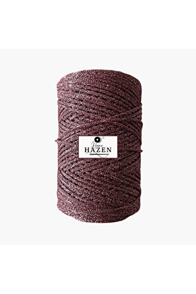 Hazen Home 2 mm Glittery Polyester Macramé Thread 200 Gr 260 m – Macramé & Ç ...