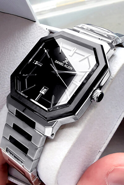 Daniel Klein Premium Erkek Saat Çelik Kordonlu Japon Mekanizma Özel Kutulu Şı...