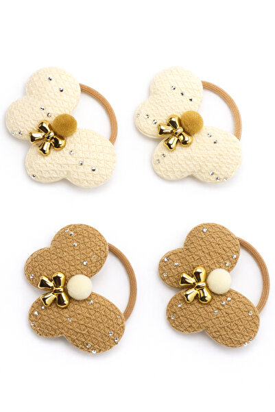 MakeWell Set de elastice de păr Lotus Hello Butterfly Kity cu fundă, inimă și...