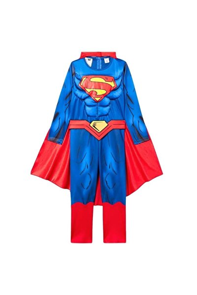 DOSTOYS زي سوبرمان العضلي في صندوق للأعمار من 7 إلى 8 سنوات