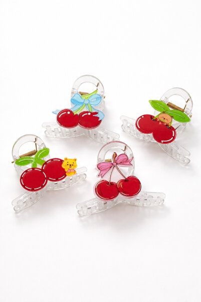 MakeWell Κλιπ μαλλιών με σχέδιο κεράσι – Χαριτωμένο κλιπ μαλλιών για κορίτσια...