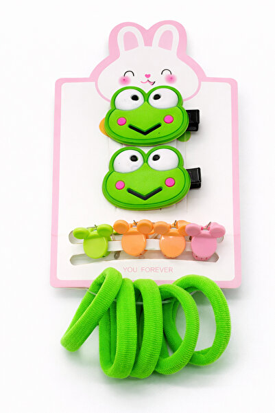 MakeWell Set de agrafe și elastice de păr pentru copii cu figurină Kuromi, se...