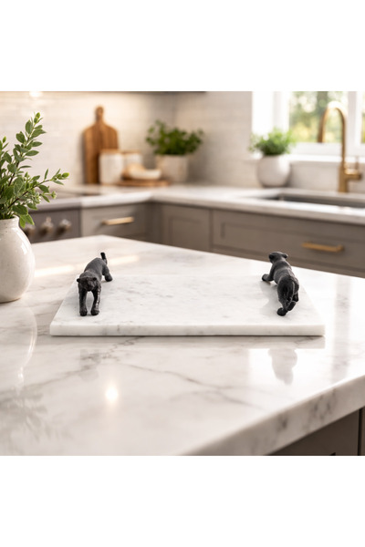 B OAK صينية ديكور مصنوعة يدوياً