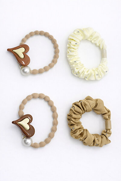 MakeWell Set de elastice de păr Lotus Hello Butterfly Kity cu fundă, inimă și...