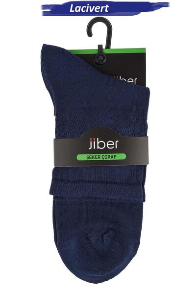 Jiber Мъжки дълги бамбукови чорапи без ластик, цвят „Шекер“ 5999 – 6 броя