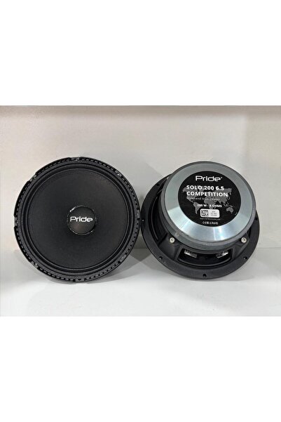 PRIDE SOLO 200 6.5 COMPETİTİON 16 CM 400W 200RMS YARIŞMA SERİSİ SPL MİDRANGE