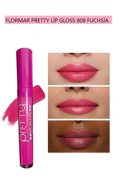 Flormar Pretty Lip Gloss-Parlak Yansıtmalı Dudak Parlatıcı Ruj-5,2 Ml