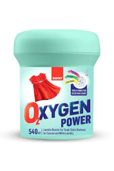 Sano Detergent Oxygen Powder Colored 540 G