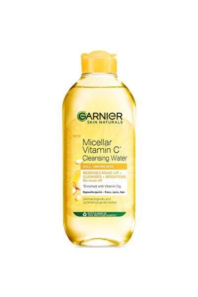 Garnier Skin Naturals Micellar Water Enriched with Vitamin C, 400 Ml