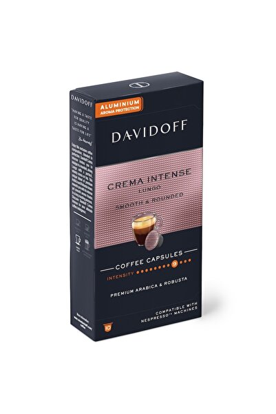 Davidoff Cafe Crema Intense Lungo Capsule 10 Buc 55 G