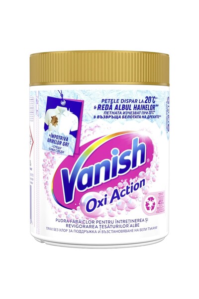 Vanish Oxi Action Pulbere De Curatare Si Albire A Petelor 470 G