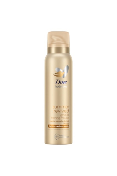 Dove Dermaspa Summer Revived Gradual Self-Tan Body Mousse Light To Medium 150 Ml