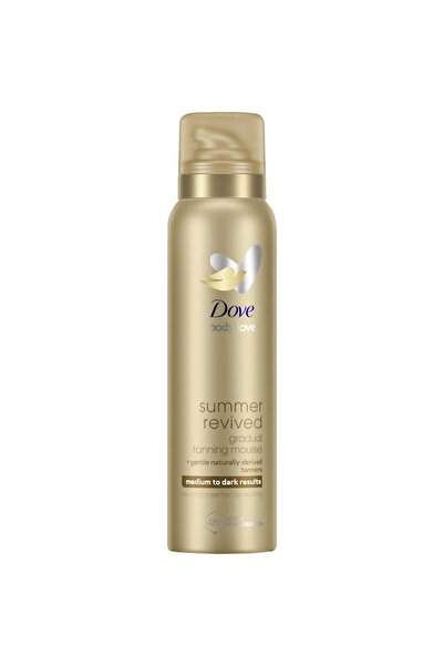 Dove Summer Revived Gradual Self-Tan Body Mousse Medium To Dark 150 Ml