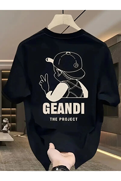 Modayakamoz Base Steps Women's T-Shirt "Gandhi the Project" Printed Short Sle...