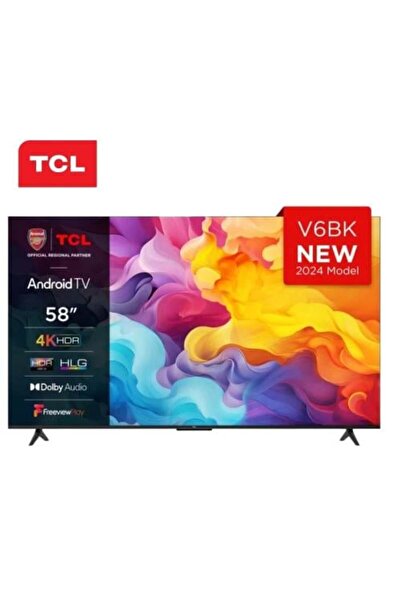 TCL Smart 58 Inch UHD 4K TV - Android TV