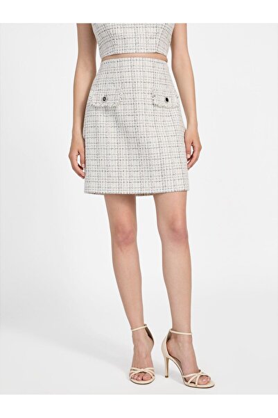 Guess Tweed mini pencil skirt