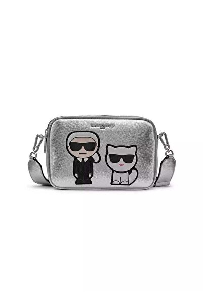 Karl Lagerfeld Maybelle Round Head Duo Camera Crossbody