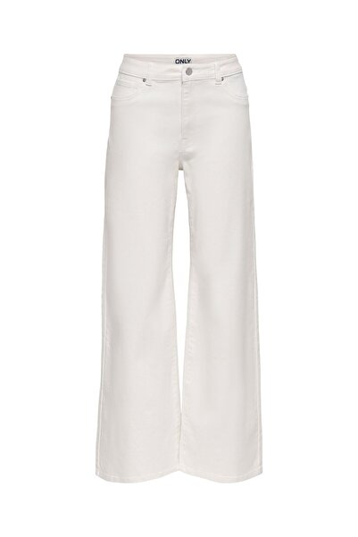 ONLY Jeans mit weitem Bein ONLMADISON-SILLE Hohe Taille Weiter Beinschnitt Jeans