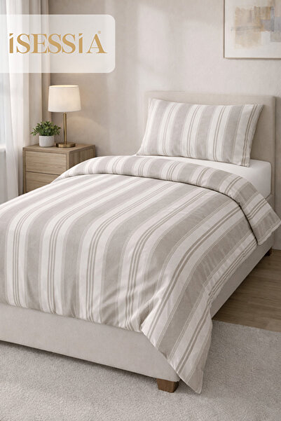 Isessia Luma Single Fitted Sheet Pack Duvet Cover Set