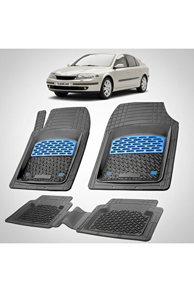 TEAMCAR Πατάκια δαπέδου συμβατά με Renault Laguna II 1 Hatchback 2001-2005 | ...