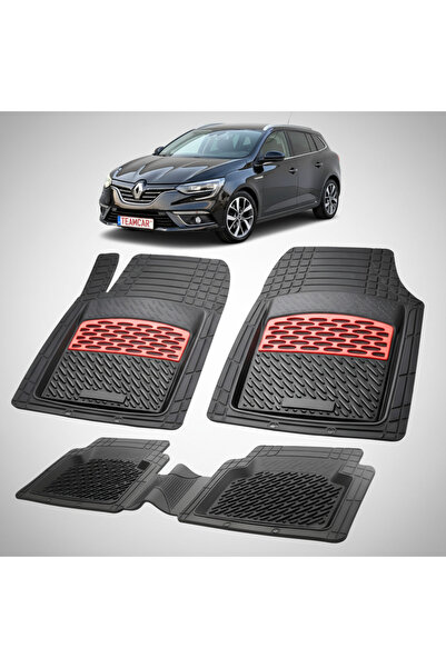 TEAMCAR Renault Megane IV 1 Estate (Grandtour) Floor Mats Compatible 2016-202...