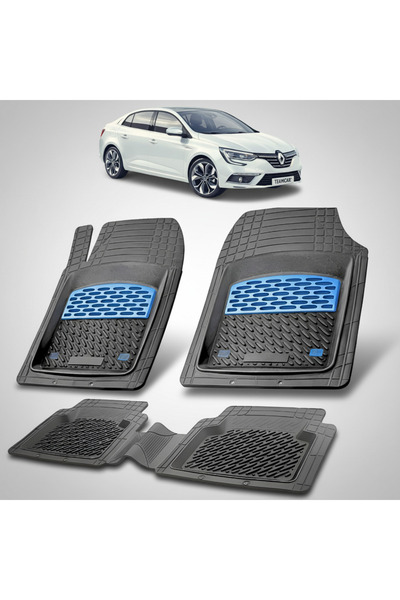 TEAMCAR Covorase Renault Talisman 1 Sedan Compatibile 2015-2020 | Blue