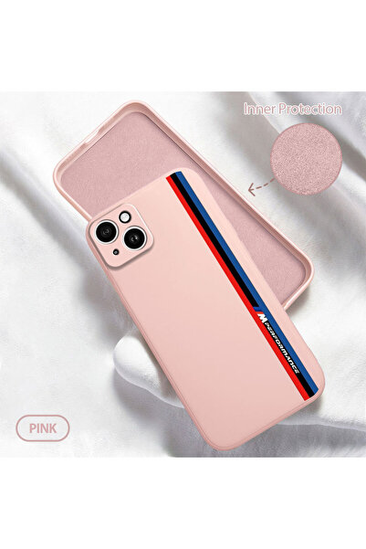 Hontinga حافظة هاتف من السيليكون الناعم متوافقة مع هاتف iPhone 14 Plus مع مخم...