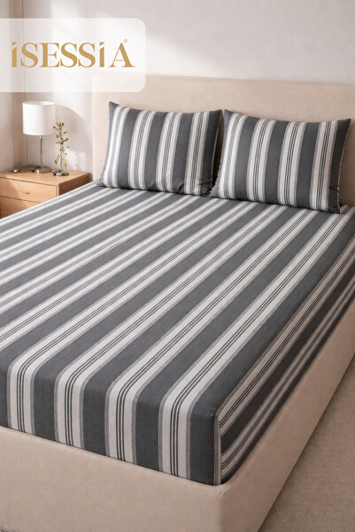 Isessia Luma Double Fitted Sheet Team