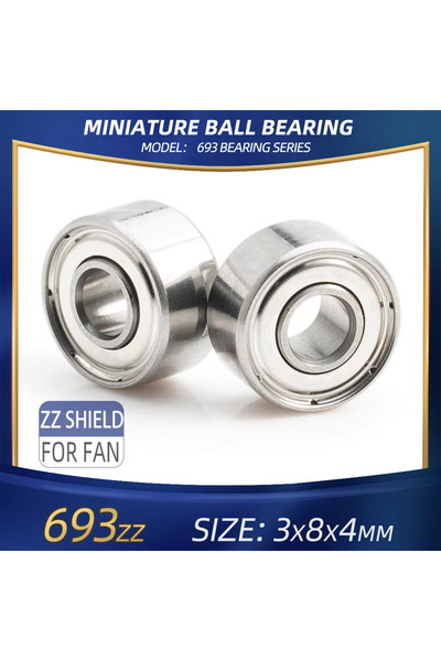 Choice 20Pcs 693ZZ ABEC-9 20PCS 693ZZ Bearing 3*8*4 mm ABEC-9 Computer Fan Ba...
