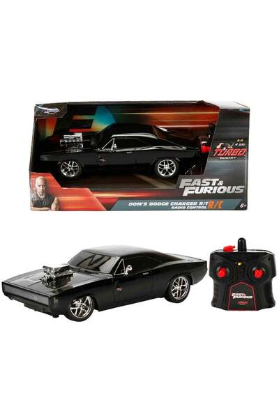 Sunman 1:24 Fast & Furious Dom's Dodge Charger R/T Uzaktan Kumandalı Araba