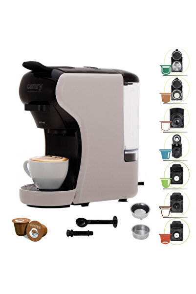 CAMRY Espressor pentru cafea măcinată și capsule 9 în 1 CR 4414, 3000W, 19 ba...