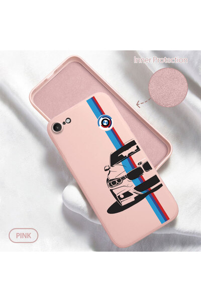 Hontinga حافظة هاتف متوافقة مع آيفون 8 مكونة من مخمل قطع مع حماية للكاميرا من...