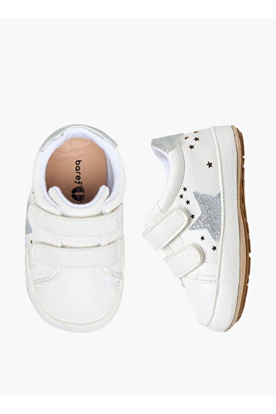 Barefeet Booties with Hook & Loop Closure, Star Embellishment